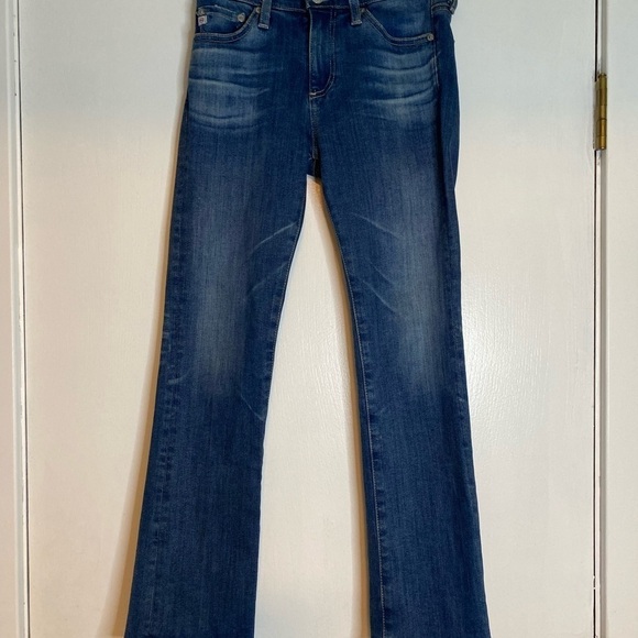 Ag The Jodi high rise slim flare crop size 24 distressed - Picture 2 of 13